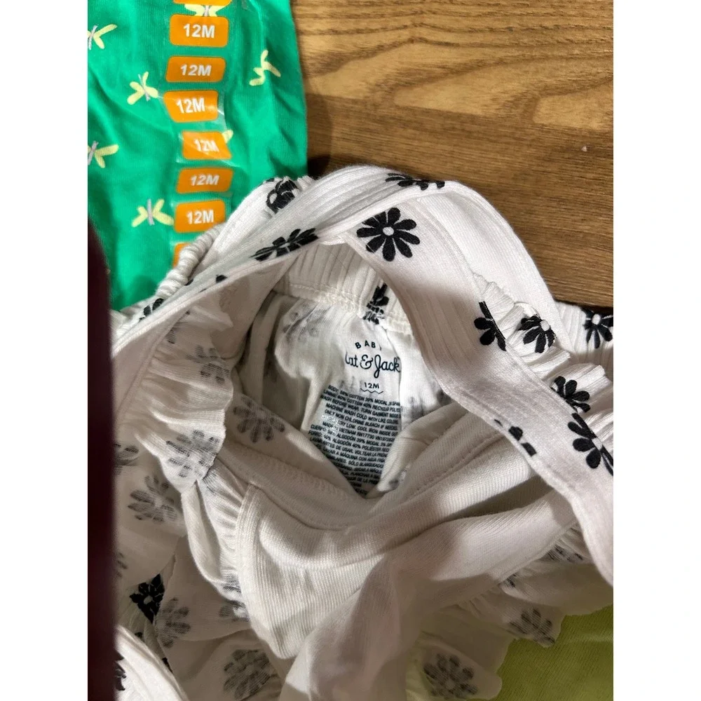 Baby Girl Clothes Set 12M Bodysuits Tank Tops Bloomers New‎ with Tags Carter's - Picture 3 of 4